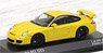 Porsche 911 GT3 (997II) 2009 Yellow/BlackWheel Kyosho Exclusive (Diecast Car)