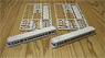 Meitetsu Series 850 (Namazu) Unpainted Kit Two Car Set (Easy kit for users who are not good at cutting and splicing) (2-Car Unassembled Kit) (Model Train)