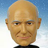 New Star Trek Jean-Luc Picard (w/Bridge Parts) Deluxe Bobble Head Figure (Completed)