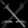 Sword Art Online Black Swordman Jersey Black x Gloss S (Anime Toy)