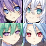Dual Counter Hyperdimension Neptunia Four Goddess (Card Supplies)