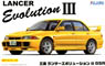 Mitsubishi Lancer Evolution III GSR w/Window Frame Masking (Model Car)