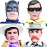 Batman 1966 TV Series/ Retro 8 Inch Action Figure Series 3 : 4 kinds set (Completed)