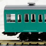 J.N.R. Type SAHA103 Coach (Unitized Window / Emerald Green) (Model Train)