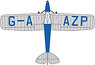 DH プスモス G-AZZP (完成品飛行機)
