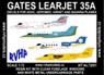 Gates Learjet 35A (ADAC/Aeromed/AirNet/Bavaria) (Plastic model)