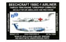 Beechcraft 1900C-1 (Ambulance, Red Cross) (Plastic model)