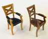 Chair w/Armrest 2pcs. (Plastic model)