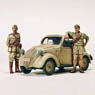 FIAT MOD.500 A `TOPOLINO` NORTH AFRICA (2 Figures) (Plastic model)
