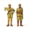 ITALIAN OFFICER AND PRIVATE NORTH AFRICA (Plastic model)