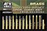 British Army 2 Pounder Gun Cannonball Set (Brass) (Plastic model)