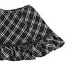 Komorebimori no Oyofukuyasan [PNS Ribbon Ruffle skirt] (Black x White Plaid) (Fashion Doll)