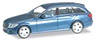 (HO) Mercedes-Benz C-Class T Model Avantgarde Metallic Cavansite Blue (Model Train)
