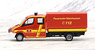(HO) メルセデス・ベンツ スプリンター ダブルキャビン キャンバスカバー `Feuerwehr Mainhausen` (鉄道模型)