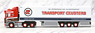 (HO) Scania R 6x2 Cold Storage Semi-trailer `Ronny Ceusters` (B) (Model Train)