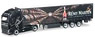 (HO) Volvo FH Gl. XL Curtain Canvas Semi-trailer `Remy Martin / Spedition Land` (Model Train)