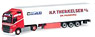 (HO) Volvo FH GL Cold Storage Semi-trailer `H.P.Therkelsen` (DK) (Model Train)