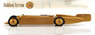Golden Arrow - Daytona Beach Henry Segrave LSR 231.43 mph (372.46 km/h) 1929 (ミニカー)