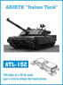 ARIETE `Italian Tank` Metal Tracks (Plastic model)