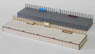 1/80(HO) HO Scale Size `Wooden Kit` Eco Platform 60 (One Side Type) Intermediate Extension Unassembled Kit (Unassembled Kit) (Model Train)