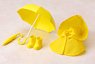 Cu-poche Extra Rainy Day Set (Yellow) (PVC Figure)