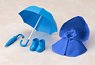 Cu-poche Extra Rainy Day Set (Blue) (PVC Figure)