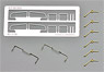 Three Kinds of Parts Set for Electric Locomotive Type EF65-500 (for 1-Car) (Model Train)