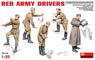 Red Army Drivers (5 figures) (Plastic model)