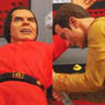 Star Trek The Original Series Captain Kirk vs Khan Diorama Figure Set (Completed)