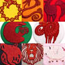 The Seven Deadly Sins Embroidery Can Badge Collection 8 pieces (Anime Toy)