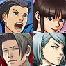 Ace Attorney Can Badge Collection 10 pieces (Anime Toy)