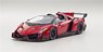 Lamborghini Veneno Roadster Red Mettalic / Red Line (Diecast Car)