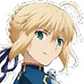 Fate/stay night Charapeta A Saber A L Size (Anime Toy)