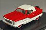 Nash Metropolitan Coupe 1959 White/Mardi Gras Red (Diecast Car)