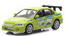 Fast & Furious - 2 Fast 2 Furious (2003) - 2002 Mitsubishi Lancer Evolution VII - Lime Green (ミニカー)