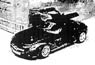 メルセデスベンツ SLS AMG (レッド) (ミニカー)
