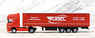 (N) Scania R TL Curtain Canvas Semi-trailer `Vogel` (A) (Model Train)