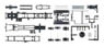 (HO) Roll Off Chassis for MAN TGX Euro 6 (2pieces) (Model Train)