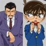 Sticky Edogawa Conan & Mori Kogoro (Anime Toy)