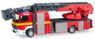 (HO) Mercedes-Benz Atego Turntable Ladder XS `Fire Department` (Model Train)