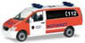 (HO) メルセデス・ベンツ Vito バス NEF `Hurth Fire Department` (鉄道模型)