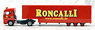 (HO) MAN TGA LX Jumbo Box Semi-trailer `Roncalli` (Model Train)