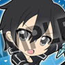 Pikuriru! Sword Art Online PVC Pass Case Kirito Black Swordman ver. (Anime Toy)