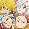 The Seven Deadly Sins Character Sleeve Series Meliodas/Elizabeth/Ban/King 4 pieces (Card Sleeve)