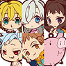 The Seven Deadly Sins Trading Rubber Collection 1st 6 pieces (Anime Toy)