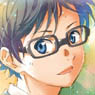 Your Lie in April Square Can Badge Arima Kousei (Anime Toy)