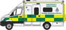 (OO) メルセデス Ambulance Scottish Ambulance Service (鉄道模型)