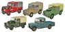 (OO) Land Rover Series1 (5 Cars Set) (Model Train)