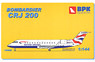 ボンバルディアCRJ100英国航空 (プラモデル)
