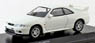 Nissan Skyline GT-R (BCNR33) White (Diecast Car)